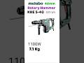 Metabo KHE 5-40 SDS Max 1100W 40mm Rotary Hammer Drill Machine
