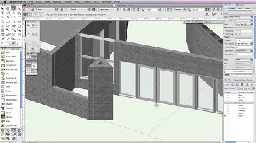 GSG - Vectorworks Architect 2016 - 09 Creating The Building Entrances