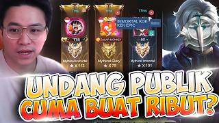 RILL MOMENT IS A RAGE WITH THE PUBLIC IN RANKED, WE INVITE YOU TO THE ROOM!! - Mobile Legends
