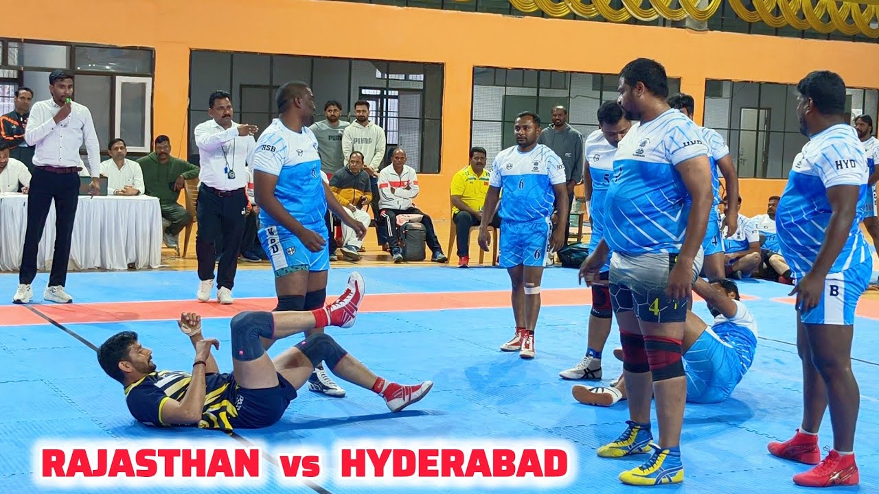 Qauterfinal Rajasthan vs Hyderabad All India Civil Services Kabaddi Turnament Chandigarh 2026