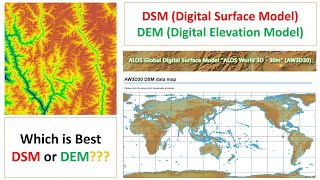 How to Download Digital Surface Model (DSM) !! Which is best DSM or DEM? screenshot 1
