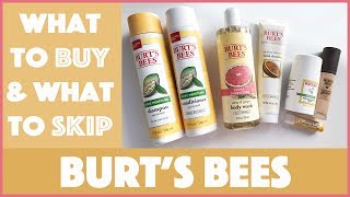 Burt's Bees Haul & Review
