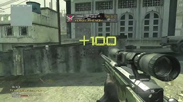 MW3 Quickscope Montage - xLRGx Phen0m [No Music]