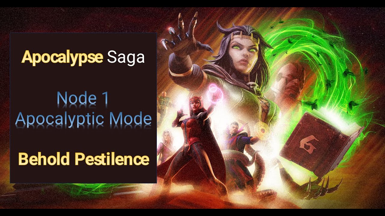 Apocalypse Saga | Node 1 | Apocalyptic Mode - Marvel Strike Force - YouTube