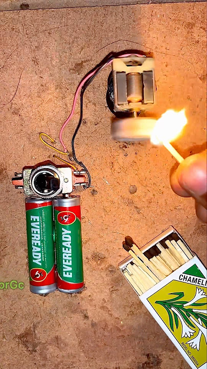 Crazy dc motor life hack • New invention