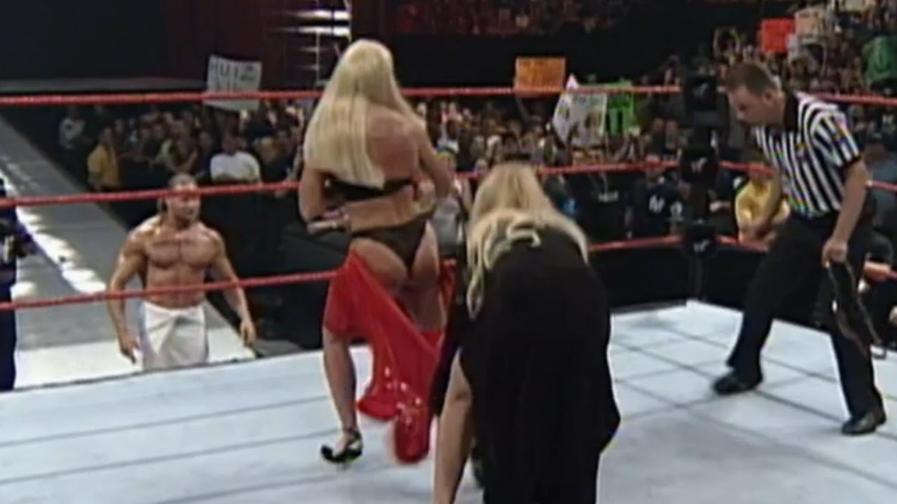 WWF WWE Debra stripped by Sable - YouTube