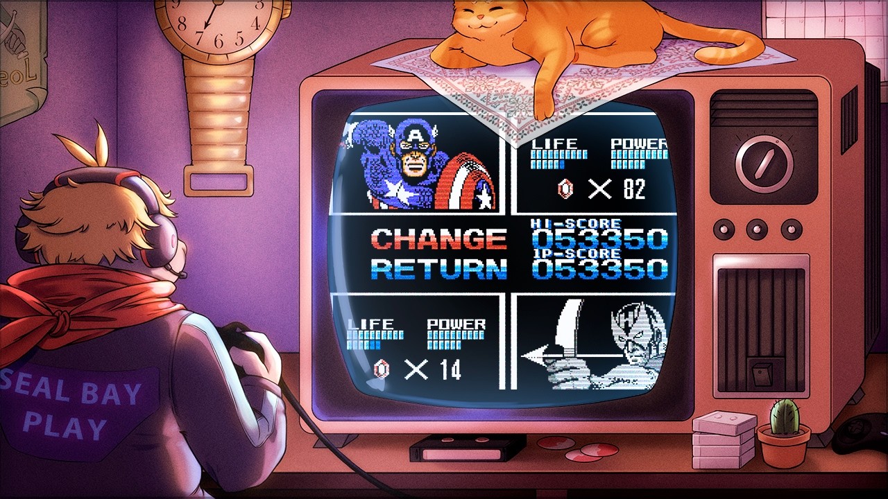 Спасаем мир на денди ► Captain America and the Avengers Nes/Famicom/Dendy