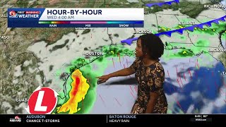 Tropics Update: An area of low pressure could develop, brining heavy rain to New Orleans