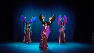 OrienTrio - bellydance with fan veil