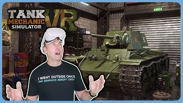 Love Tanks? You NEED This Game - Tank Mechanic Simulator VR