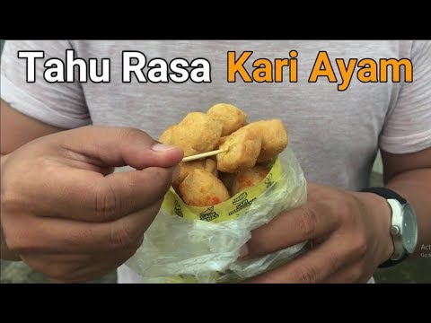 TAHU GORENG RASA KARI AYAM ENAK BEEEET BROH l INDONESIA STREET FOOD masakan indonesia sehari hari