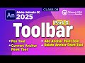 Adobe Animate CC 2025 | Tools Part 5 | Pen Tool Step by Step | 2D Cartoon Hindi