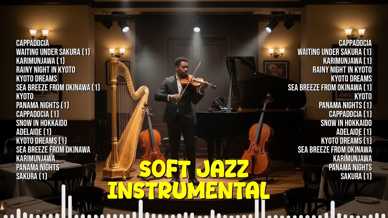 Soft Jazz Instrumental – Deep Focus Music for Studying & Reading | Cappadocia