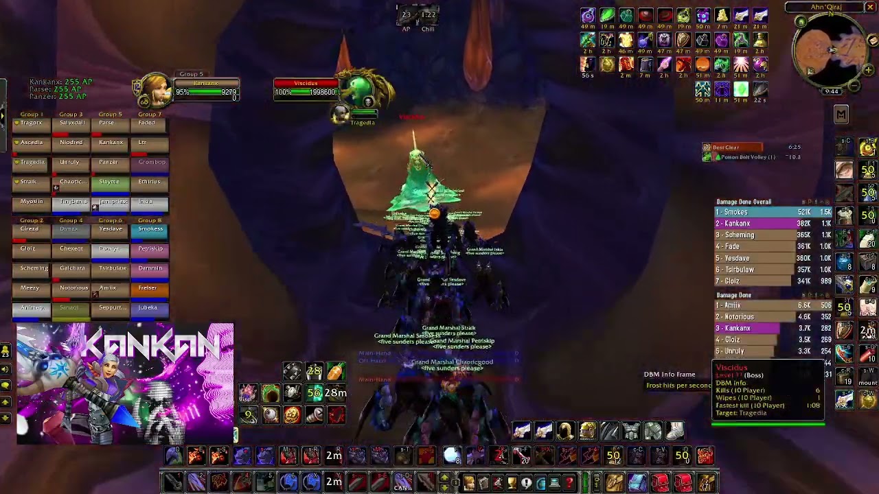 five sunders please - AQ40 Speedrun 23:50