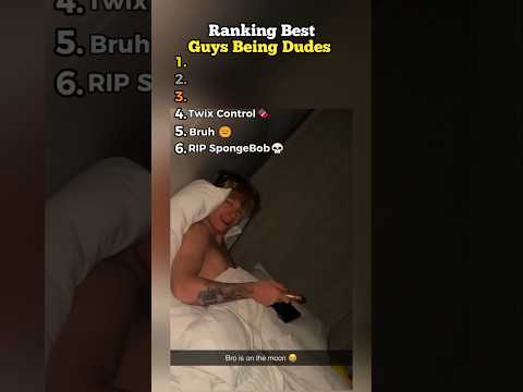 Ranking Guys Being Dudes Videos 😎 #best #tiktok