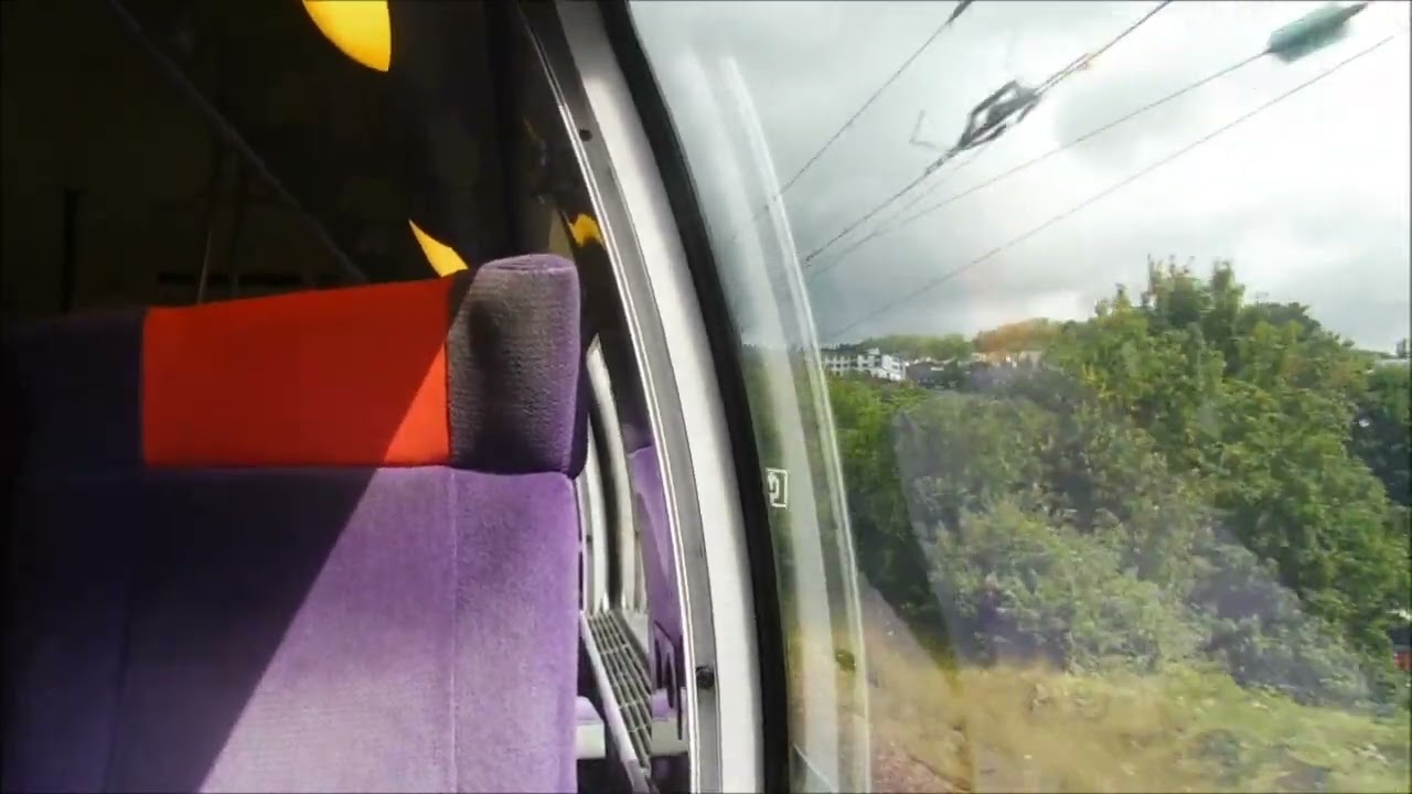 SNCF Arrivée à Rouen Rive Droite en TER