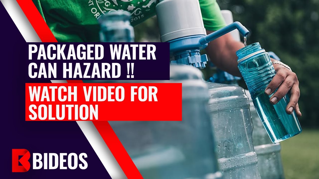 Effective Way To Kill Germs On Your Packaged Drinking Water Can YouTube