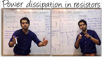 Power dissipation in resistors | Electrical power | Heat produced in resistors