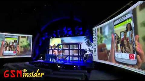 Samsung Galaxy S4 new features: Dual Video Call and Air Gesture demo and explanation