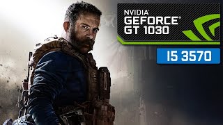 Call of Duty Modern Warfare : BETA [PC] - I5 3570 + GT 1030