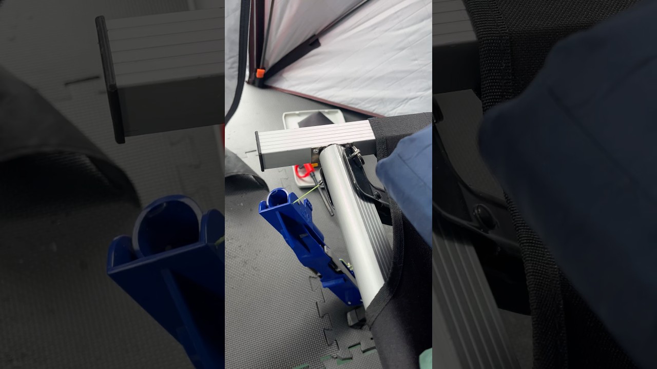 @jawjackerfishing спас мою поездку на подлёдный отдых после того, как у меня сломался болт крепле...