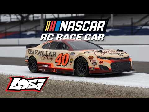 京商 Coors NASCAR RCカー ボディ シャーシ 本体のみ Losi RTR 1/12 NASCAR Justin Allgaier No. 40 2026 Traveller Whiskey