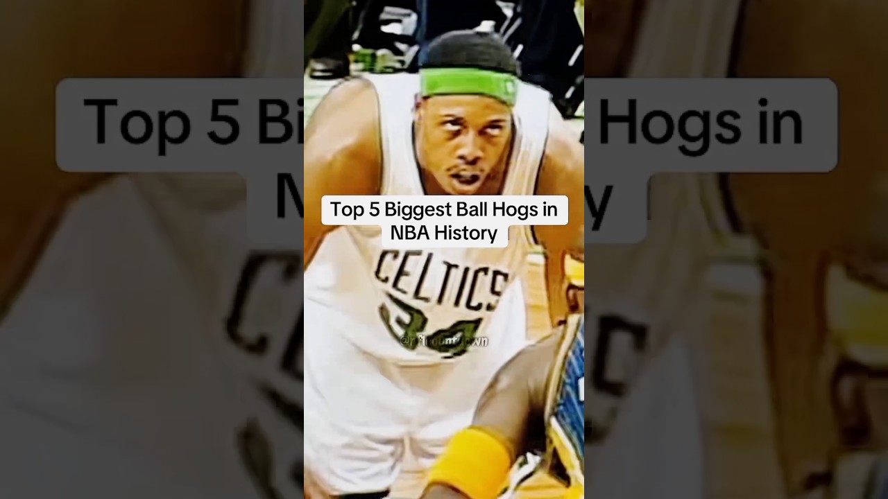 Top 5 biggest ball hogs in NBA history 🌝 did I miss anything? 