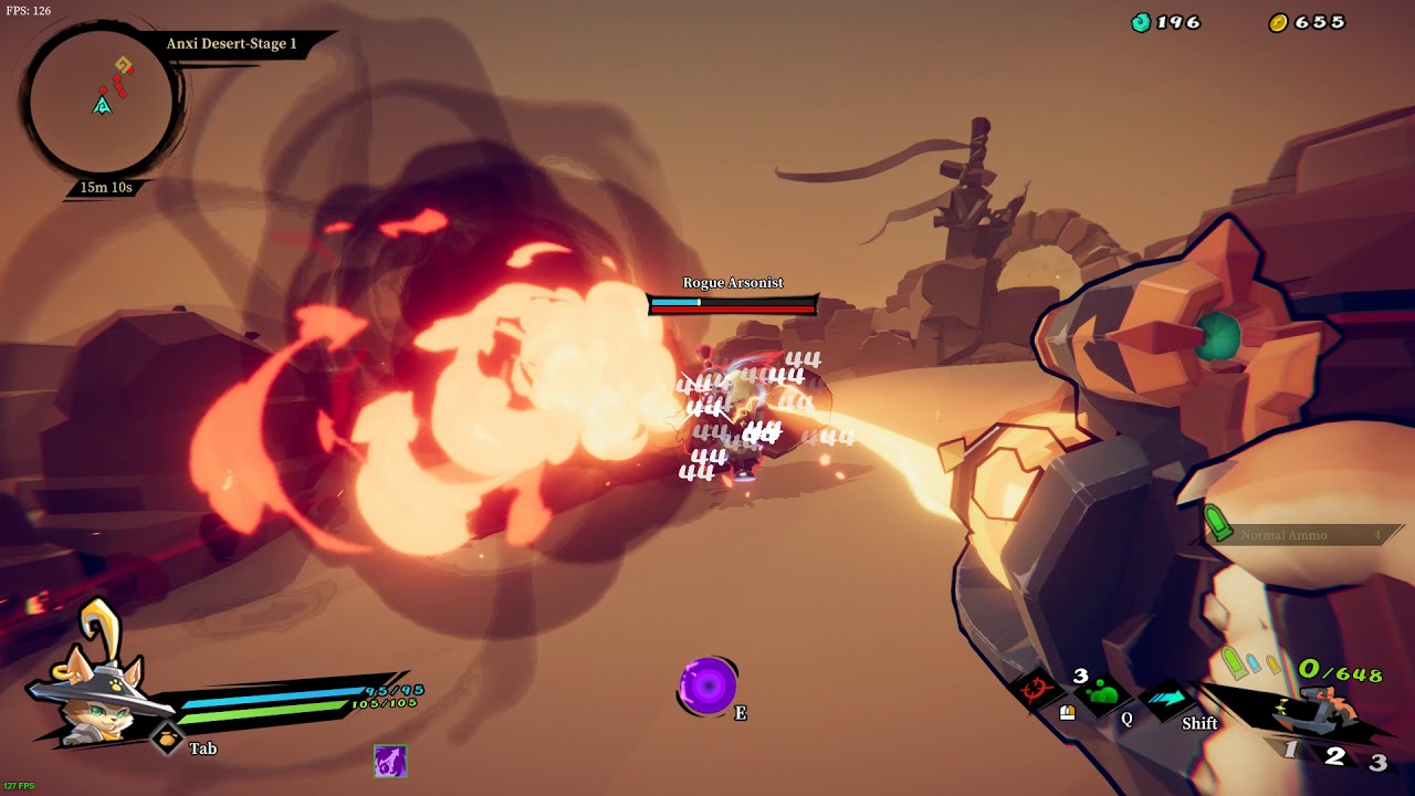 GunFire Reborn Bloody Ammo + Rainbow bug