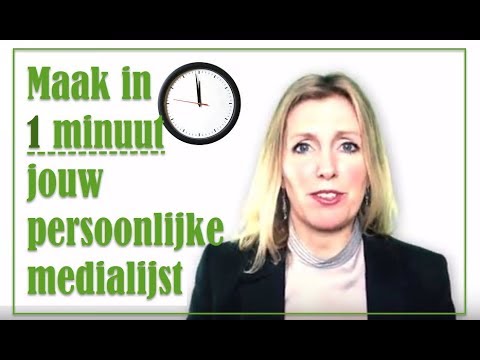 Maak in 1 minuut jouw eigen medialijst (met contactgegevens van journalisten en redacteuren)