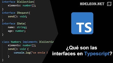¿Para qué sirven las Interfaces en Typescript?