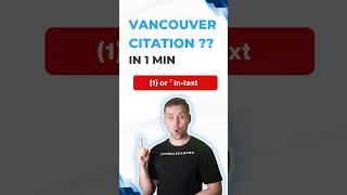 Vancouver Referencing in 1 Min (With Examples)