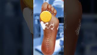What happened to the feet. asmr 3danimation dr service