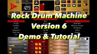 Rock Drum Machine - Version 6 Update Demo & Tutorial for the iPad - Lots Of New Features screenshot 5