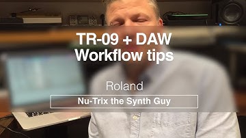 TR-09 & Ableton Live workflow tips