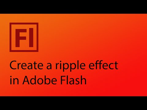 Create a ripple effect in Adobe Flash