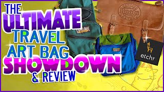 The Ultimate Travel Art Bag Showdown & Review
Theres a million travel art bag options out there from backpacks to Ziplocs. Here, I share the bags I own and why each is unique & useful, both professionally and as a hobbyist. If youre thinking of a new travel art bag, this is a great place to start.
1. PuTwo Insulated Bag • Amazon $17 USD
My every day bag that holds my food, keys, phone, and yes, my art supplies, too!
2. Speck Padded Folio Case • Staples $5 USD (clearance)
Thick, padded, and soft, this case is ideal for a sketchbook, pencils, and markers, or a tablet and stylus for the digital artist. Fits in a larger bag or to keep in the car.
3. Targus Strata Laptop Sleeve • Best Buy $20
Great for a traditional or digital artist. A conservative laptop bag excellent for all kinds of on-the-go art gear. Light but strong, professional but casual, theres plenty of storage, handles, and shoulder strap to make moving about easy.
4. Camelbak MULE w/ Hydration Flask • $100
This biking backpack is what I turn to when out on my mountain bike. In the woods or the city, its smart design keeps all my art supplies safe, the rugged build will last for year, and 100 oz.water flask keeps me hydrated... and my watercolor cups full!
5. Basic Leather Backpack • $25 - 100
Theres nothing better for travel than a basic backpack, whether its leather, canvas, or synthetic. Ive taken mine from the mountains to the sea, and its lasted many years. So much storage and portability make it a classic travel art bag. Prices vary.
6. Basic Leather Messenger Bag • $50 - 100
More professional in style over a backpack, messenger bags are all about being on the move. Mine has gone from the board room to aboard planes, trains, and automobiles! As a travel art bag, its strong, rugged and designed for comfort and easy access. Prices vary.
7. L.L. Bean Personal Organizer Bag (medium) • $30 retail / $10 clearance
Designed to carry a toothbrush and shampoo, it only takes imagination to see how useful a personal organizer bag is as a travel art bag. Tough as nails, it easily fits into a larger bag, or great on its own. This one features a hanging hook which is ideal for outdoor use to access art supplies. Cheaper versions can be found at box stores, like Target or Wal*Mart.
8. Samsonite Xenon Laptop Bag • Amazon/retail $80
Reserved for a conservative professional, the depth & functionality of this laptop bag makes it my favorite travel art bag when meeting with clients or vendors. It holds a vast array of art supplies, as well as, tablets, devices, laptops, and more! Perfect for traditional or digital artists.
9. Etchr Labs Art Satchel • $225 USD & Field Case • $68 USD (or Combo • $254)
Limitless customization, waterproof, tons of storage, and designed with artists in mind. This is my local travel bag. Heavy by itself, but loaded with art gear, its cumbersome going long distances. Not ideal for a plane, unless with minimal gear. Out and about, youll usually find me with this.
10. Roots Original Leather Briefcase Tribe • $420
Hands down, the most luxurious bag Ive owned. Designed for professionals, an artist can carry a host of art supplies. As a travel art bag, its all about the look and smell of leather. It doesnt win awards for protecting laptops or devices and theres lots of similar bags out there at a much cheaper price. But, if you want to turn heads, this will do it!
11. Wilsons Leather Landon Crackle Backpack • $110
My personal favorite whether going to the woods, mountains, or a tropical island, this bag can handle it all! Ridiculous storage, thickly padded, and a beautiful, unique style thats comfortable and functional. Like the classic leather backpack, this makes for a fantastic travel art bag... and more! There are less expensive versions out there, based on style and build.
12. Ziploc Bags and a Bubble Pack Envelope
When I was a kid, I kept my art supplies in Ziploc bags and kept them in a padded envelope which I took everywhere. Today, recycling is vital and the Ziploc/bubble pack option is a terrific option for anyone on a budget who needs something cheap, yet effective. Perfect for children or students, and with some imagination, the possibilities are endless (hint: duct tape)!
MUSIC: “Travelin Bag (instr)” by M.D. Campbell
http://noisetrade.com/meandboristhebull
© 2019 M.D. Campbell (aka Me & Boris the Bull) • All rights reserved
MY BLOG: http://www.markdcampbell.com/the-9-lives-of-mercutio
INSTAGRAM: mdcampbellart
FACEBOOK: m.d. campbell
TWITTER: Sorry, I dont tweet.
The intent of my channel is to bring videos of useful content to help fellow artists and art students with insightful information, as well as bring consumers real-world reviews on the products were likely to buy and use every day.
Im always grateful for feedback to help improve my channel, so please feel free to leave your thoughts in the comment section below.
Thank you for your time watching! Cheers! ~ Mark The Ultimate Travel Art Bag Showdown & Review