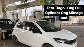 New Tata Tiago Xt 2023 Detailed Cng Mileage Test | टाटा टिआगो सिएनजी में कितना देती है ।HighwayLocal