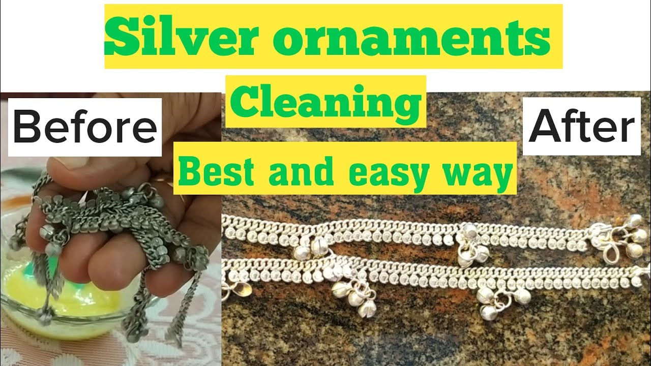 How To Clean And Polish Silver Ornamentssimple Best Wayവെള്ളിആഭരണങ്ങ