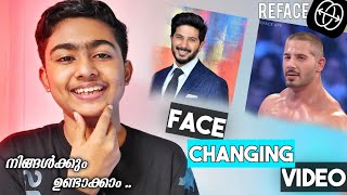 കിടിലൻ face changing App | Face Changing Video | Reface app| Aju Techno screenshot 1