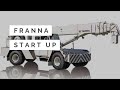 Starting Up The Franna Starting Up The Franna