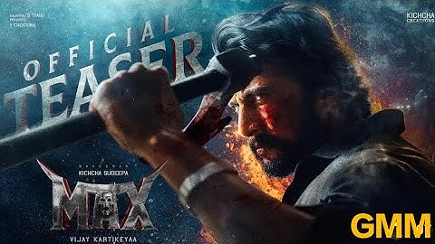 MAX (Hindi) Official Teaser | Baadshah Kichcha Sudeep | vijay kartikeyaa