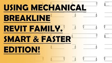 Mechanical - Pipe Break Lines in Revit! Smart & Fast Edition