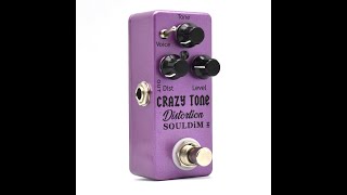 SoulDiM Crazy Tone Distortion Pedal  (pure pedal sound, no ir, no vst)