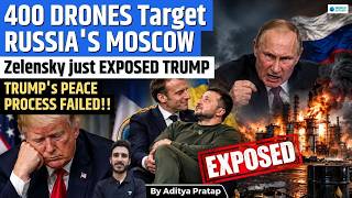 1600+ Drones Attack Russia! Moscow Targeted on Election Day | Ukraine-Russia War