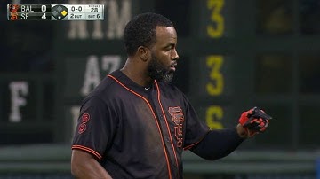 BAL@SF: Span drives in two more with second single