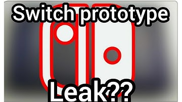 Nintendo Switch prototype image leak? #shorts