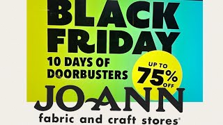 Joann Black Friday What I Buying