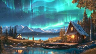 Aurora Borealis | Peaceful & Calming Music & Ambience | The Lands of Dreams