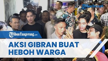 BUAT HEBOH! Wapres Gibran Tiba-tiba Blusukan saat Malam Hari ke Gang Sempit di Kampung Malang