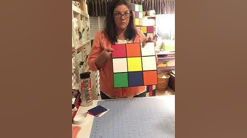 Giant Rubiks Cube DIY